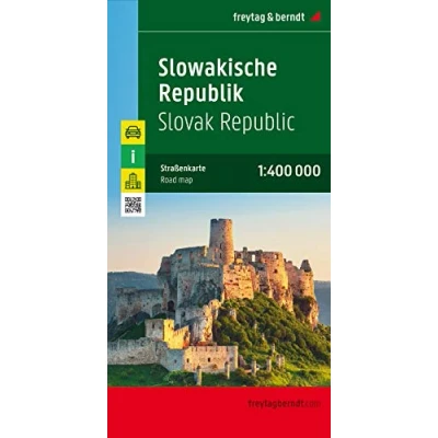 Abbildung von Slowakische Republik, Autokarte 1:400.000: Citypläne, Touristische Informationen, Ortsregister mit Postleitzahlen (freytag &amp; berndt Auto + Freizeitkarten)