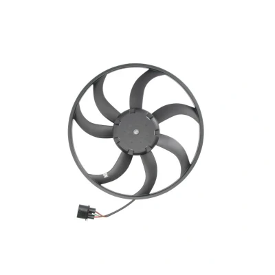 Abbildung von THERMOTEC D8W037TT Lüfter 410 12 400 ohne Kühlerlüfterrahmen (Zarge) VOLKSWAGEN: Golf 5, Caddy 3, Touran I, SKODA: Octavia II Hatchback