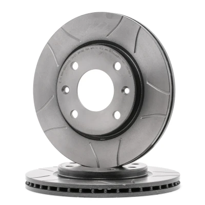 Abbildung von BREMBO MAX LINE 09.5196.75 Bremsscheibe 247 20,4 4 innenbelüftet, geschlitzt beschichtet mit Schrauben PEUGEOT: 206 Hatchback, 206+ Hatchback