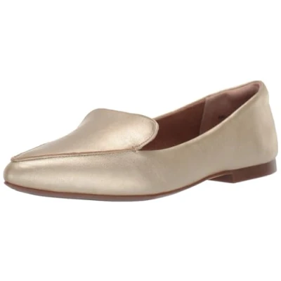 Abbildung von Amazon Essentials Damen Flacher Loafer, Gold, 38 EU
