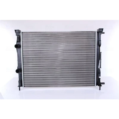 Abbildung von NISSENS 63765A Kühler, Motorkühlung Aluminium 587 430 26 Kühlrippen mechanisch gefügt RENAULT: SCENIC 2, GRAND Megane II Box Body / Estate
