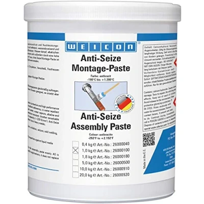 Abbildung von WEICON Anti Seize Montagepaste 1kg hitzebeständiger Schutz gegen Korrosion