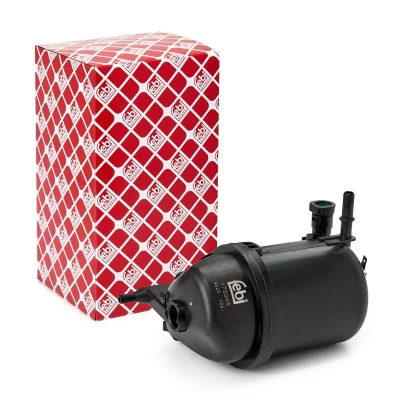 Abbildung von FEBI BILSTEIN 179946 Kraftstofffilter Leitungsfilter, mit Wasserablassschraube, Anschluss für Wassersensor LAND ROVER: Range Rover Evoque