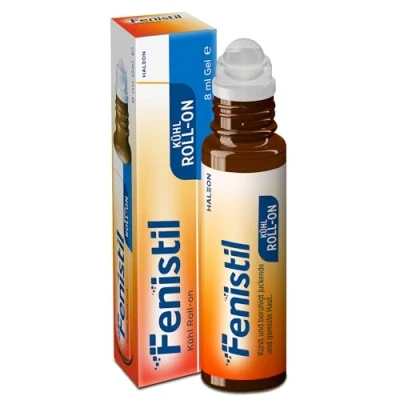 Abbildung von Fenistil Kühl Roll on, Kosmetikum zur Beruhigung von gereizter und juckender Haut, z.B. bei Insektenstichen, 8 ml