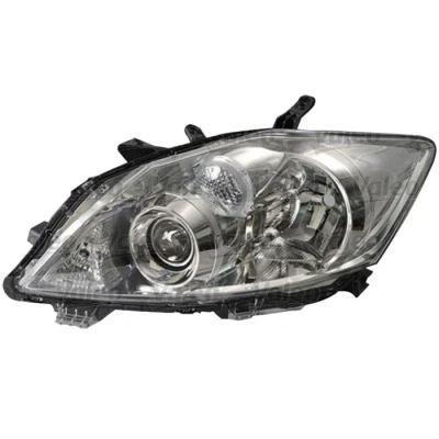 Abbildung von VALEO 044215 Scheinwerfer links H11, HB3, W5W, PY21W Halogen transparent mit Abblendlicht für Rechtsverkehr ORIGINAL TEIL Stellmotor LWR