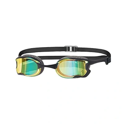 Abbildung von Zoggs Raptor Hcb Mirror Schwimmbrille, Grey/Black/Mirrored Blue, Einheitsgröße