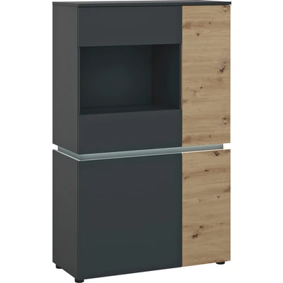 Abbildung von Home affaire Vitrine "Luci" Höhe 146 cm