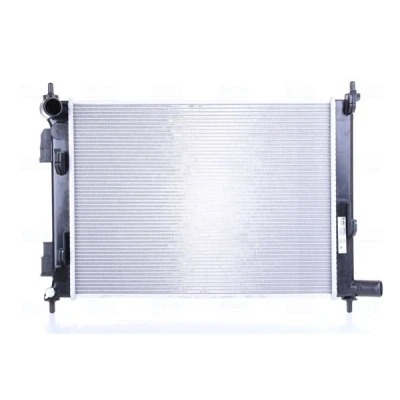 Abbildung von NISSENS 606733 Kühler, Motorkühlung Aluminium 500 369 16 Kühlrippen gelötet