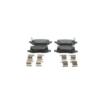 Abbildung von BOSCH 0 986 460 161 Bremsbelagsatz Low Metallic mit integriertem Verschleißwarnkontakt HYUNDAI: Tucson