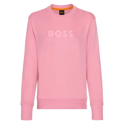Abbildung von BOSS ORANGE Sweatshirt »Elaboss Premium Damenmode«, mit Rundhalsausschnitt