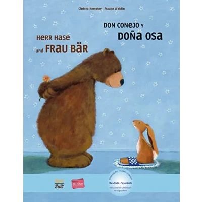 Abbildung von Herr Hase &amp; Frau Bär: Kinderbuch Deutsch Spanisch mit MP3 Hörbuch zum Herunterladen (Herr und Bär)