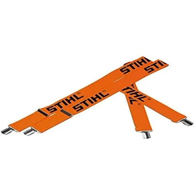 Abbildung von Stihl 0000 884 1510 Hosenträger für Bundhose mit Metallklips und Kunststoffinlay, Farbe: Orange, Länge: 110 cm