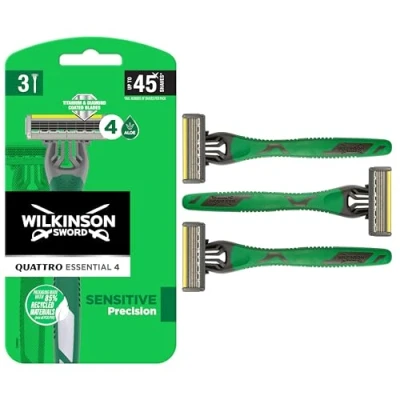 Abbildung von WILKINSON SWORD Quattro Essential Einwegrasierer, 3 Stück