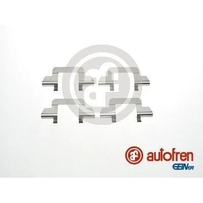 Abbildung von AUTOFREN SEINSA D42819A Zubehörsatz, Scheibenbremsbelag Vorderachse VOLKSWAGEN: Polo IV Hatchback