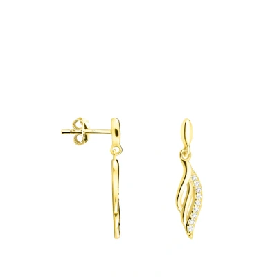 Abbildung von Sofia Milani Ohrringe goldcoloured, Damen, Größe: One Size, Gold/coloured