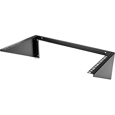 Abbildung von StarTech.com 6HE Wandmontage Halterung für Patch Panele 19 Zoll Stahl Vertikale Montagehalterung Netzwerk und Datengeräte (RK619WALLV)