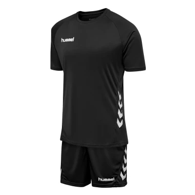 Abbildung von Hummel 2 Piece SET kurze Sporthose, Herren, Größe: 3XL, Black