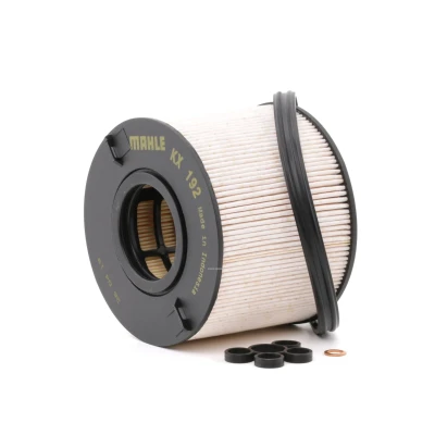 Abbildung von MAHLE ORIGINAL KX 192D Kraftstofffilter Filtereinsatz VOLKSWAGEN: Touareg I, AUDI: Q7, PORSCHE: Cayenne