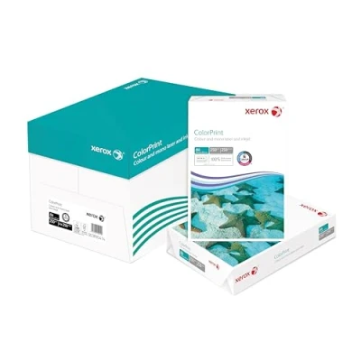 Abbildung von Xerox Colorprint Premium Farblaser Druckerpapier, weiß, 250g/m², A4, FSC Mix Credit, 1 Karton zu 4 Paketen (1.000 Blatt), 003R95414