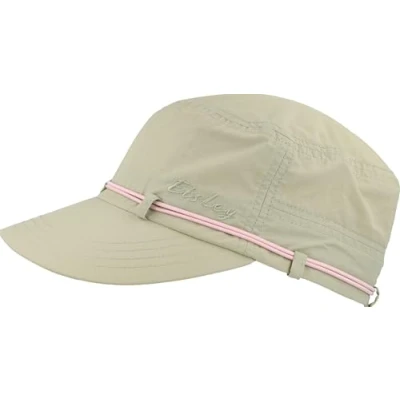 Abbildung von Eisley Damen Cap Kilauea Mit Upf50+ * Cooldry Innenband Atmungsaktiv &amp; Schnell Trocknend Kordelzug, Beige/Rose, Einheitsgröße EU