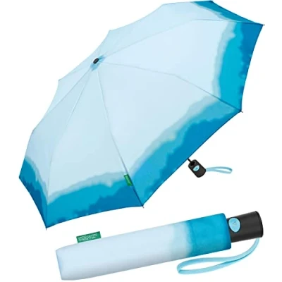 Abbildung von Benetton Taschenschirm Mini Automatik Dip Dye Diva Blue