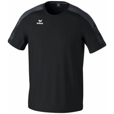 Abbildung von Erima Herren EVO Star leichtes T Shirt (1082434), schwarz/Slate Grey, M