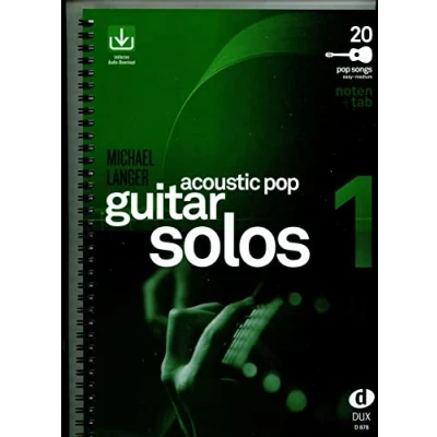 Abbildung von Acoustic Pop Guitar Solos 1: Noten &amp; TAB easy/medium