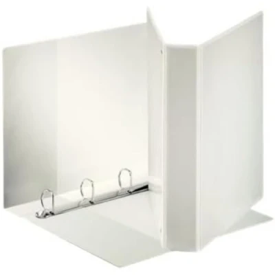 Abbildung von ESSELTE Display Ordner aus PP (3 Taschen) mit Ringen 4 40 D f.to maxi weiß 394753000