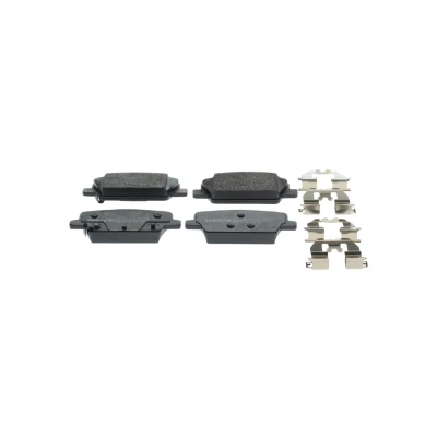 Abbildung von BOSCH 0 986 460 153 Bremsbelagsatz Low Metallic mit integriertem Verschleißwarnkontakt HYUNDAI: Santa FE 3, Fé IV