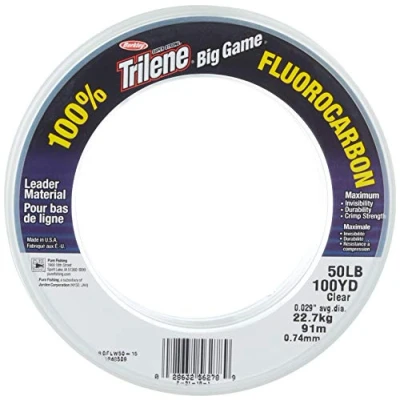 Abbildung von Berkley Big Game Fluorocarbon Leader 0,74mm 25kg 90m Clear