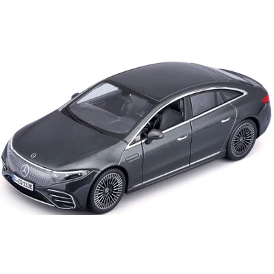 Abbildung von Maisto Mercedes EQS: Modellauto im Maßstab 1:24, Türen beweglich, blau (532902BL)
