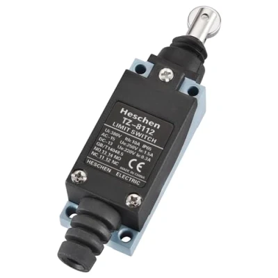 Abbildung von Heschen Endschalter TZ 8112 Parallelrolle Kolben geschlossen NO + NC Momentary 380 VAC 10A