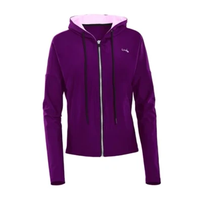 Abbildung von Winshape Damen Functional Comfort Tone Jacket J008c Traingsjacke, Dark Plum Lavender Rose, M EU