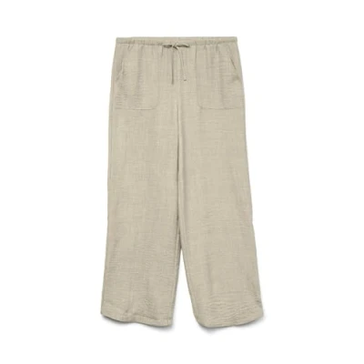 Abbildung von Vero Moda Schlupfhose »VMMELANEY HW LOOSE PANT WVN GA NOOS«