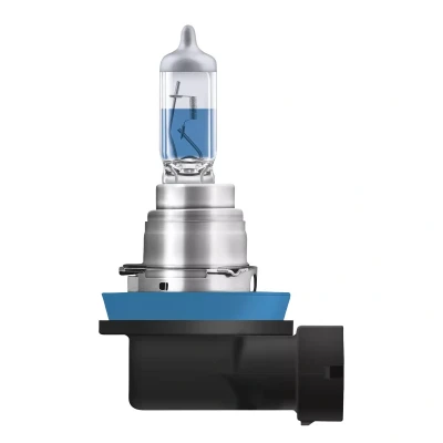 Abbildung von Osram COOL BLUE® INTENSE H8, up to 4,800K, halogen headlight lamp, LED look, Hanging folding box (2 lamps)