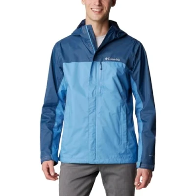 Abbildung von Columbia Pouring Adventure II Regen Windbreaker 1760061 482 Softshelljacke, Herren, Größe: Small, Skyler dark mountain