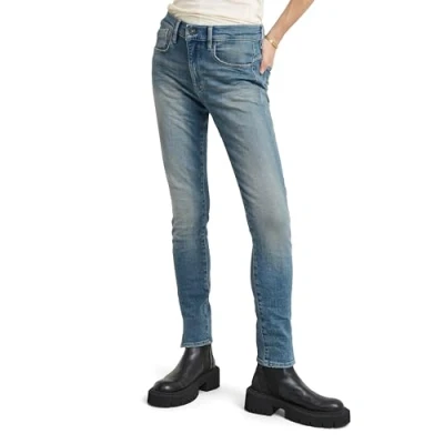 Abbildung von G Star Lhana Skinny Split WMN Jeans Fit, Damen, Größe: 30x32, Sun faded biscay blue