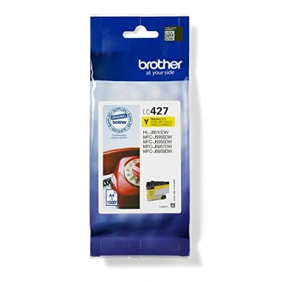 Abbildung von Brother Original Tintenpatrone LC 427Y Gelb für ca. 1.500 Seiten, MFC J5955DW, J6955DW, J6957DW, HL J6010DW, Standard