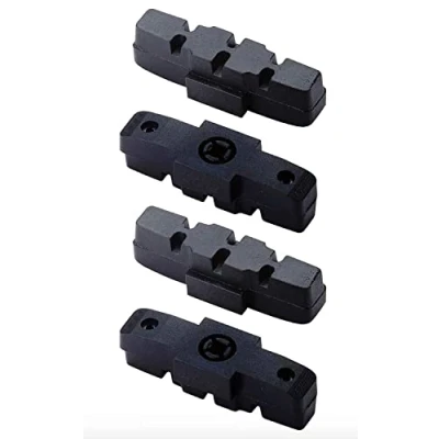 Abbildung von BBB Cycling Fahrrad Bremsschuhe HydroStop, BBS 09 Bremsklötze, 2 Paar (4 Insgesamt), Schwarz