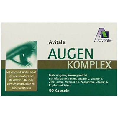 Abbildung von Augen Komplex Kapseln