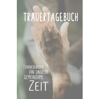 Abbildung von trauer geschenke hund Trauertagebuch *130 Seiten Geschenk: zur Erinnerung mit Vorlage zum ausfüllen, Platz für Fotos, banko liniert, weißes Papier ... (6x9 Zoll) 130 Notizbuch Buch