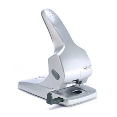 Abbildung von Rapesco 0732 Zero 65 Hochleistungslocher, Blatt Stanzkapazität, Silber