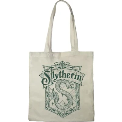Abbildung von Harry Potter Bag, SLYTHERIN, Referenz: BWHAPOMBB008, Ecru, 38 x 40 cm