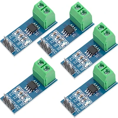 Abbildung von AZDelivery 5 x ACS712 30A Ampere Stromsensor Range Modul Current Sensor kompatibel mit Arduino inklusive E Book!