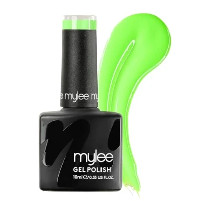 Abbildung von Mylee Gel Nagellack 10ml [Lime Cordial] UV/LED, Maniküre, Pediküre, für professionellen Gebrauch im Salon sowie zu Hause [Frühling/Sommer 2024] Lang anhaltend und mühelos aufzutragen
