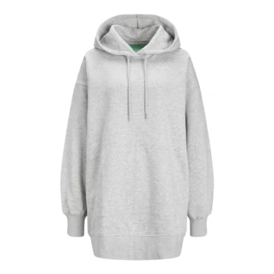 Abbildung von Jack&amp;Jones Damen JXALLY VOL LS Hood SWT Kapuzenpullover, Light Grey Melange, XS