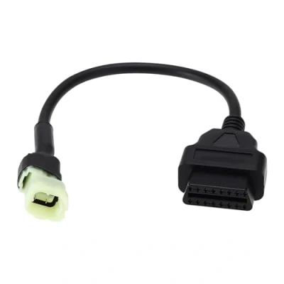 Abbildung von OTOTEC Motorrad Diagnosekabel Adapterkabel OBD2 4 poliges Diagnose Anschlusskabel Kompatibel mit Honda Motorrädern