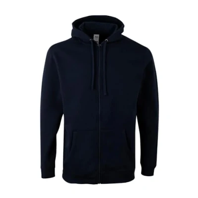 Abbildung von Mukua Unisex Sf270u Kapuzenpullover mit Reißverschluss, Marineblau, M