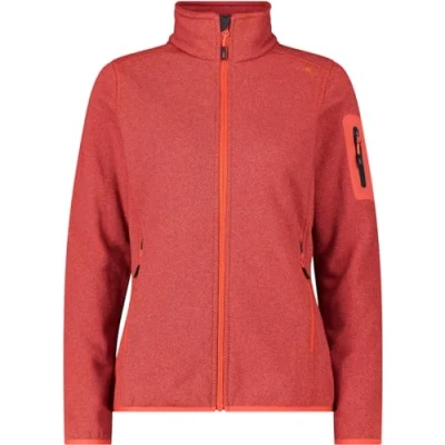 Abbildung von CMP Damenjacke, Roter Fluo Mohn Anthrazit, S