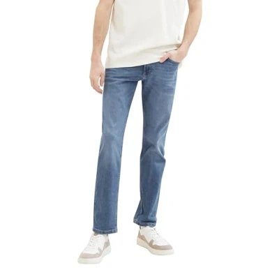 Abbildung von TOM TAILOR Herren Marvin Straight Jeans, 10110 Blue Denim, 32/34